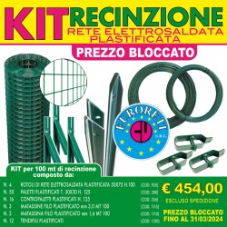 KIT RETE ROMBOIDALE PLASTIFICATA