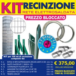 KIT RETE ROMBOIDALE PLASTIFICATA