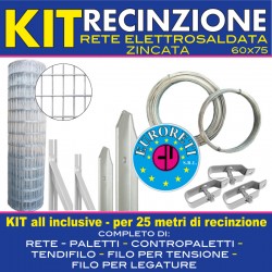 KIT RETE ROMBOIDALE PLASTIFICATA