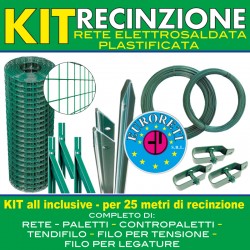 KIT RETE ROMBOIDALE PLASTIFICATA