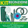 KIT 25 mt RETE ELETTROSALDATA PLASTIFICATA